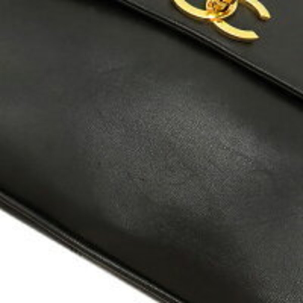 Chanel Shoulder Bag Coco Mark lambskin black chain - Picture 5 of 13